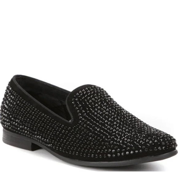 Steve Madden Caviarr Bling Rhinestone Loafers - Picture 1 of 6